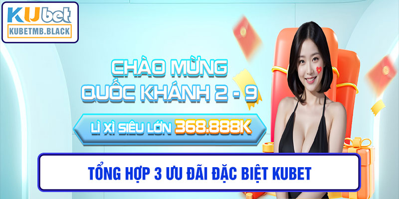 Tổng hợp 3 ưu đãi đặc biệt Kubet dành tặng để chào mừng tân thủ gia nhập